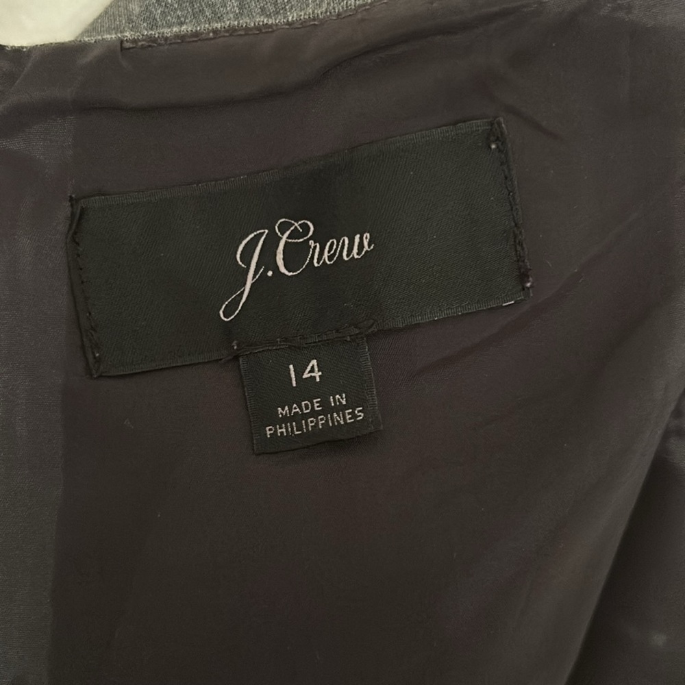 NWOT J.Crew Fit & Flare Ponte Knit Dress - Picture 5 of 7